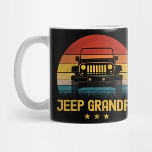 Vintage Jeep Jeep Grandpa Jeep men Jeeps Lover Mug